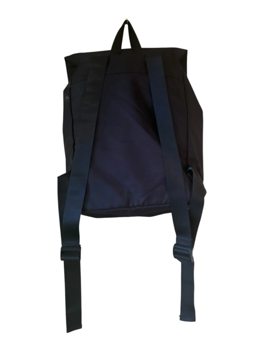 Jean Paul Gaultier Navy Nylon Backpack Weekend Bag NWOT Authentic